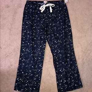 Star Pajama Pants Size: L